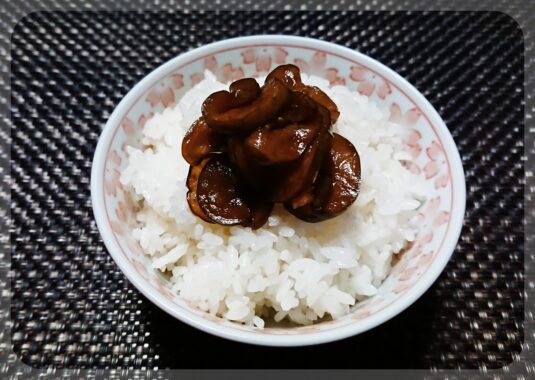 熱々のご飯と“きゅーちゃん”で何杯でもイケます😋